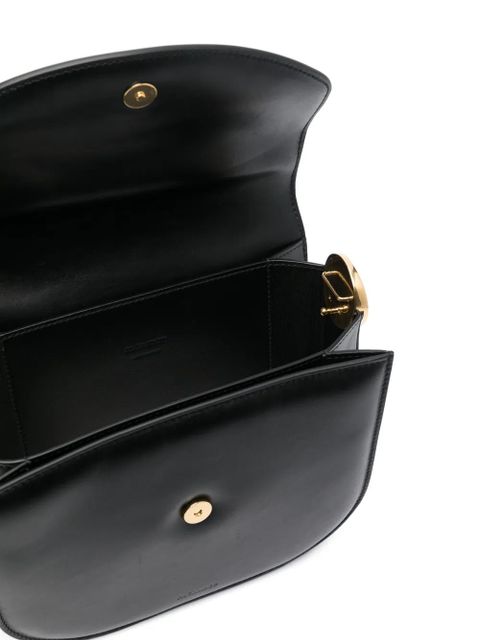 Jil Sander medium Coin leather bag - Black