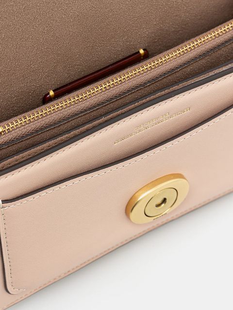 Coach torebka skórzana Tabby 20 kolor beżowy CBF93