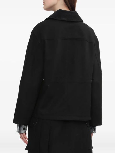 3.1 Phillip Lim Pocket check trim jacket - Black