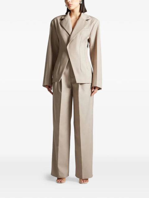 Manière De Voir double-breasted blazer - Neutrals