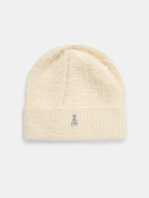 Patrizia Pepe czapka kolor beżowy 2F0117 K2UB - zdjęcie produktu nr 1