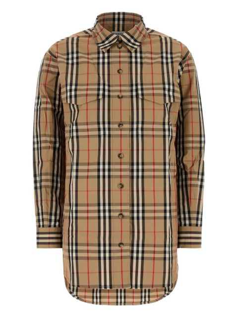 Burberry Vintage Check pattern shirt - Neutrals - zdjęcie produktu nr 1