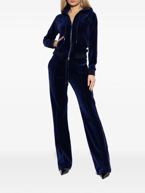 TOM FORD drawstring-fastening panelled trousers - Blue - zdjęcie produktu nr 2