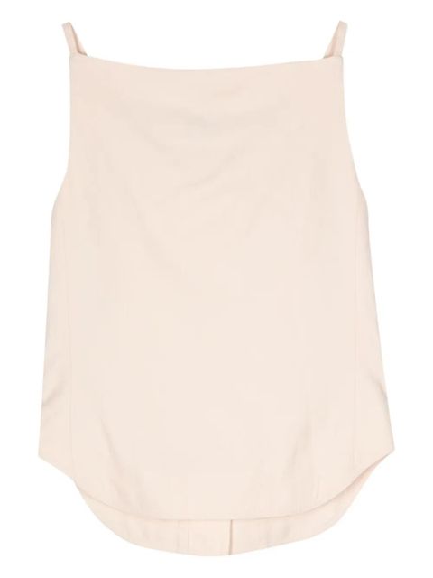 LouLou de Saison twill square-neck top - Pink - zdjęcie produktu nr 2