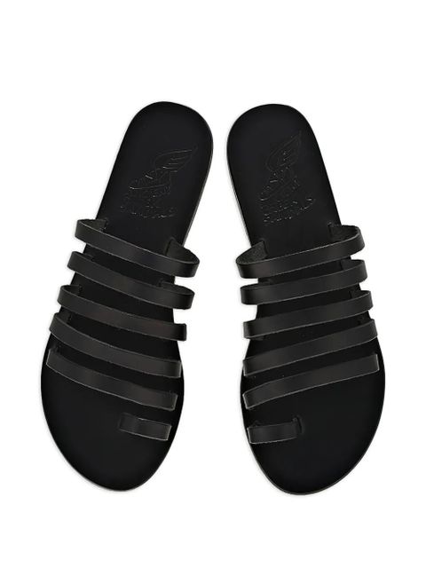 Ancient Greek Sandals Niki leather sandals - Black