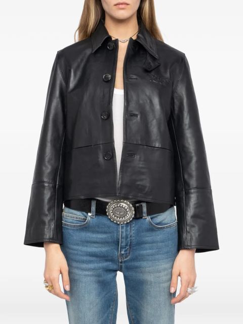 Zadig&Voltaire Lessa button jacket - Black