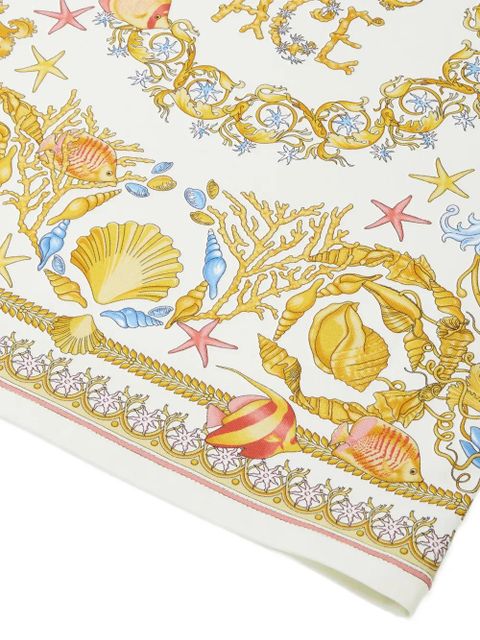 Versace Underwater Barocco tank top - White