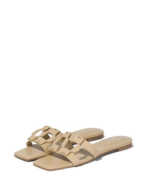 Simkhai cut-out flat sandals - Brown