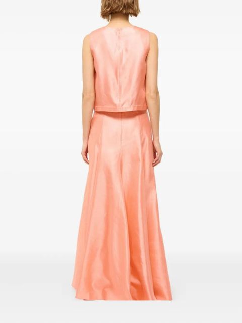 STAUD Cassia silk top - Pink