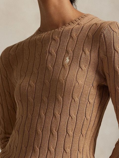 Polo Ralph Lauren sweter damski kolor beżowy lekki 211971795