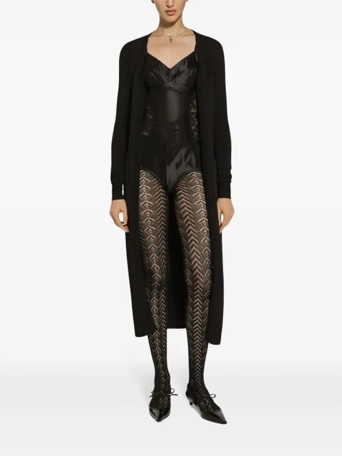 Dolce & Gabbana knitted cardi-coat - Black - zdjęcie produktu nr 2