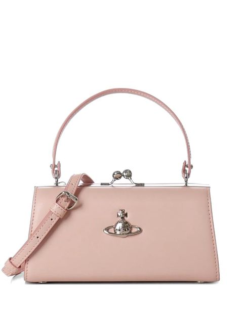 Vivienne Westwood orb clasp leather tote bag - Pink - zdjęcie produktu nr 1