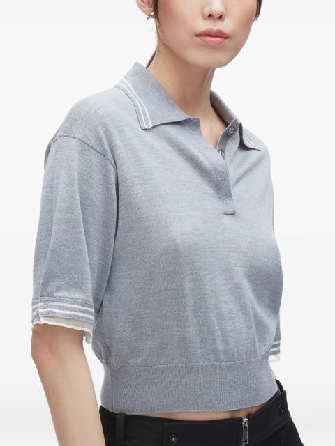 3.1 Phillip Lim short-sleeve merino T-shirt - Grey