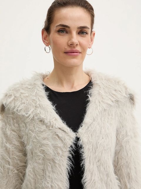 Guess kardigan LARA damski kolor szary W5BR60 Z0880