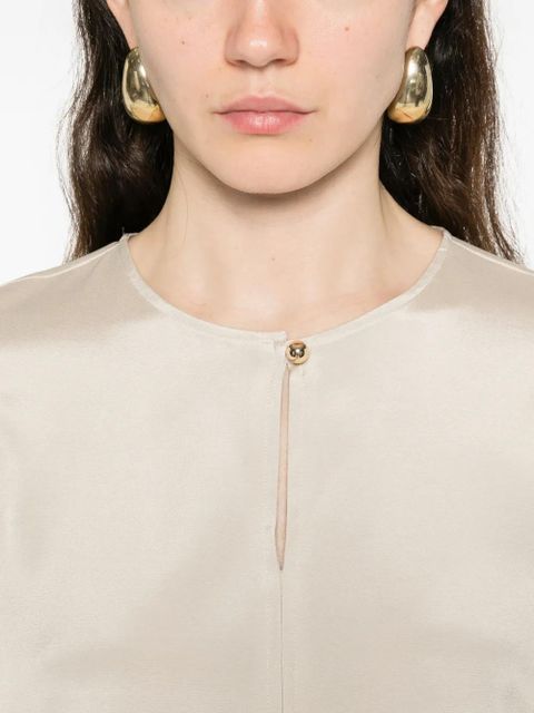 Max Mara long-sleeve blouse - Neutrals