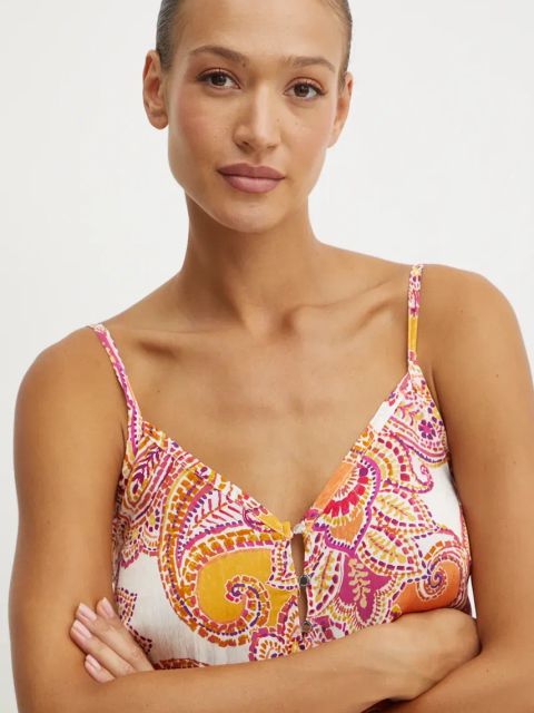 Morgan top OELI.F damski kolor żółty OELI.F