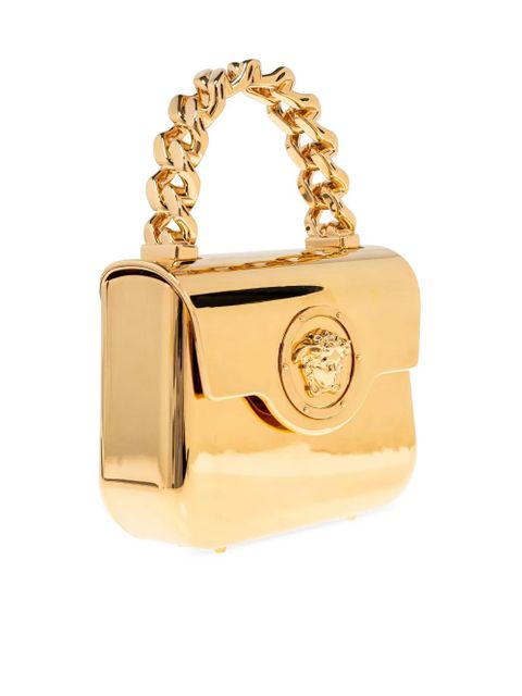 Versace mini La Medusa tote bag - Gold