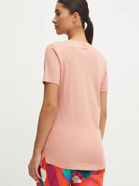 Mammut t-shirt Core damski kolor pomarańczowy 1017.04072 - zdjęcie produktu nr 2