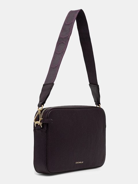 Coccinelle torebka skórzana TEBE kolor fioletowy E5.MN5.52.01.01 - zdjęcie produktu nr 2