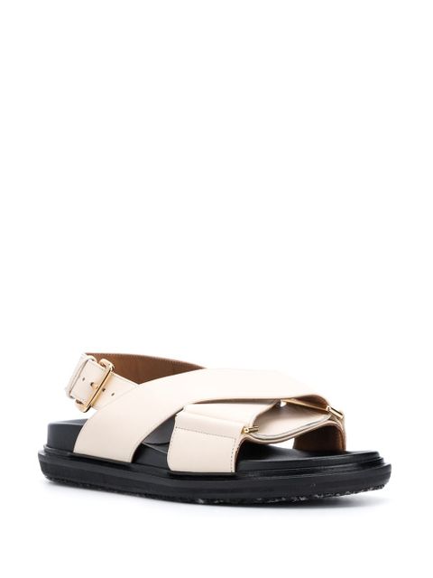 Marni Fussbet criss-cross sandals - Neutrals - zdjęcie produktu nr 2