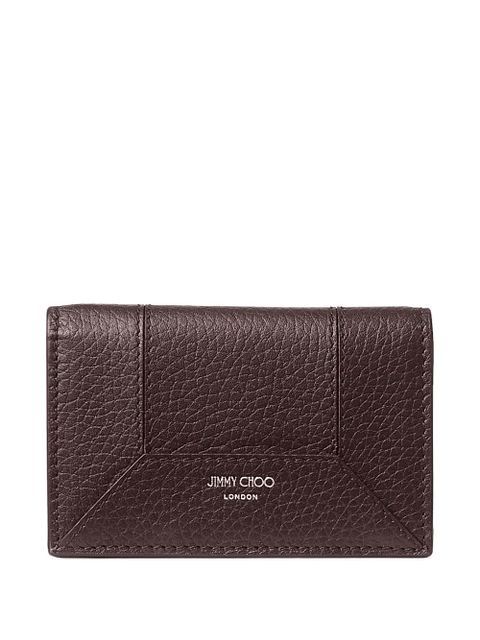 Jimmy Choo DM Nello leather card holder - Brown - zdjęcie produktu nr 1