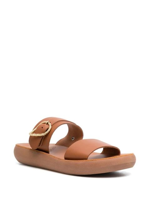 Ancient Greek Sandals leather slip-on sandals - Brown - zdjęcie produktu nr 2