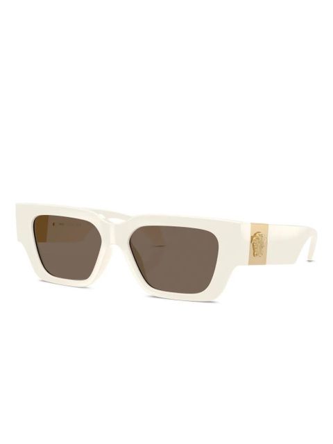 Versace Eyewear medusa-detail square-frame sunglasses - White - zdjęcie produktu nr 2