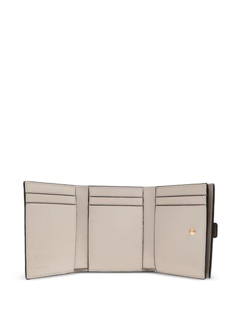 LOEWE flap-strap wallet - Grey