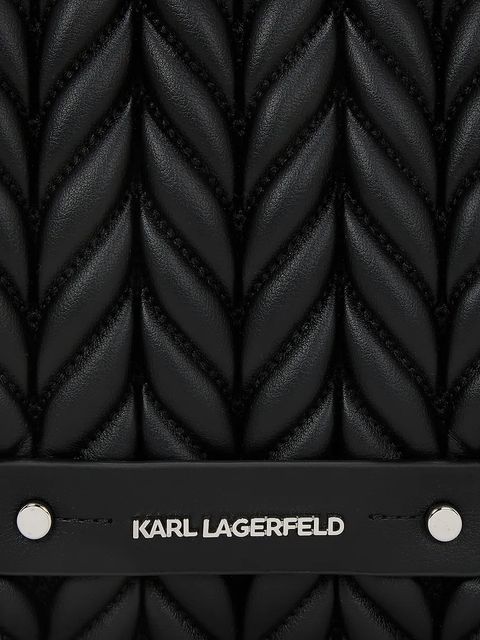 Karl Lagerfeld torebka K/WEAVE kolor czarny A4W30071