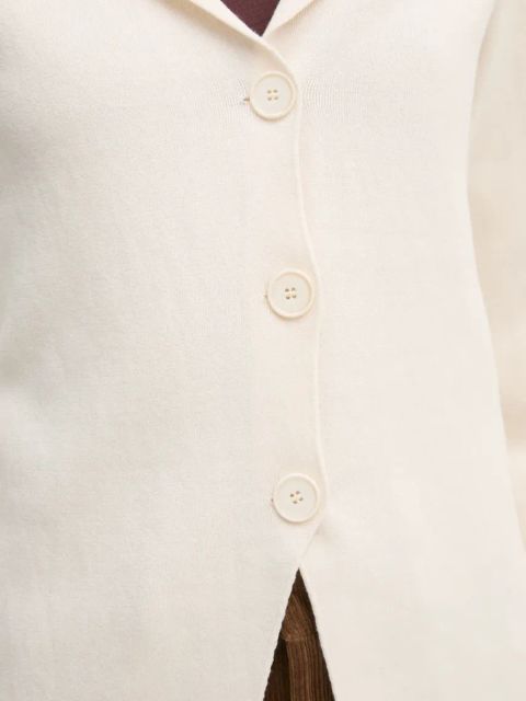 Sisley marynarka kolor beżowy jednorzędowa gładka 1194M602H