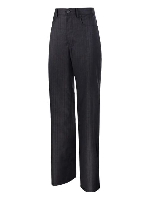 Balenciaga pinstripe trousers - Grey - zdjęcie produktu nr 2