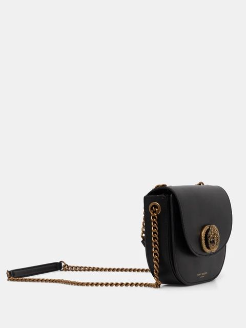 Kurt Geiger London torebka skórzana CHELSEA kolor czarny 3598300109 - zdjęcie produktu nr 2