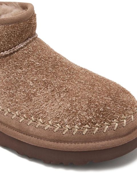 UGG suede stitched-detail boots - Brown