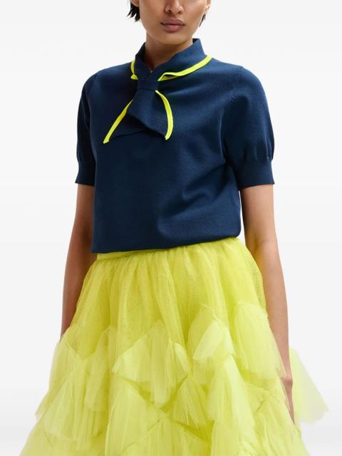 Essentiel Antwerp Jonda short-sleeve top - Blue