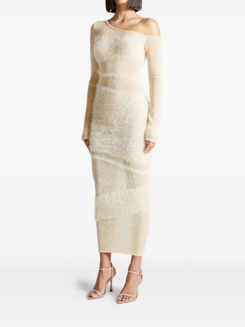 Manière De Voir knitted maxi dress - Neutrals - zdjęcie produktu nr 2