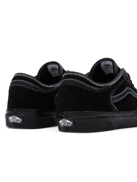 Vans tenisówki zamszowe Rowley Classic kolor czarny VN0009QJH1W1