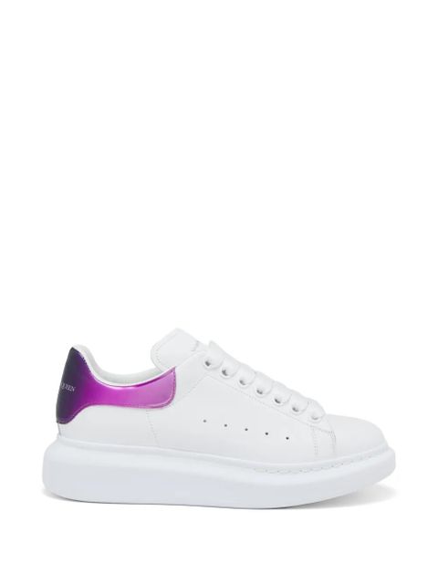 Alexander McQueen degradé round sneakers - White - zdjęcie produktu nr 1