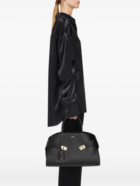 Ferragamo Hug leather tote bag - Black - zdjęcie produktu nr 2