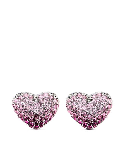 Marc Jacobs The Pavé Balloon Heart earrings - Silver - zdjęcie produktu nr 1