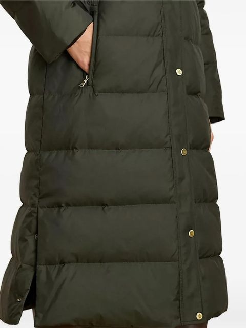 Lauren Ralph Lauren faux fur-trim button jacket - Green