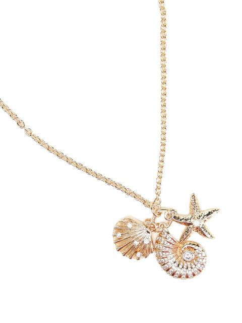 Self-Portrait multi-charm shell necklaces - Gold - zdjęcie produktu nr 2