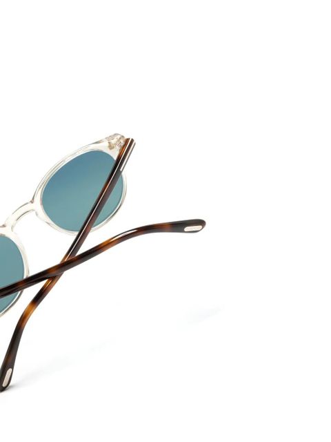 TOM FORD Eyewear FT539 round-frame sunglasses - Neutrals