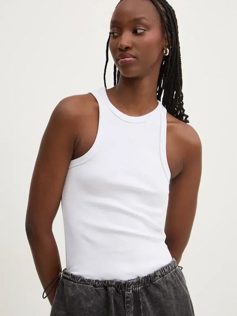 HUGO top damski kolor biały 50515651 - zdjęcie produktu nr 1