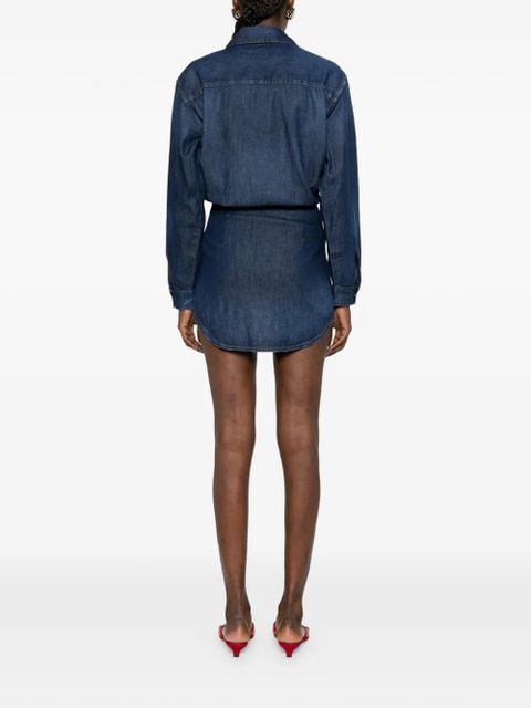 Diesel tie-front dress - Blue