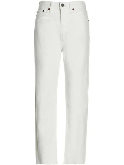 RE/DONE Stove Pipe jeans - White - zdjęcie produktu nr 1