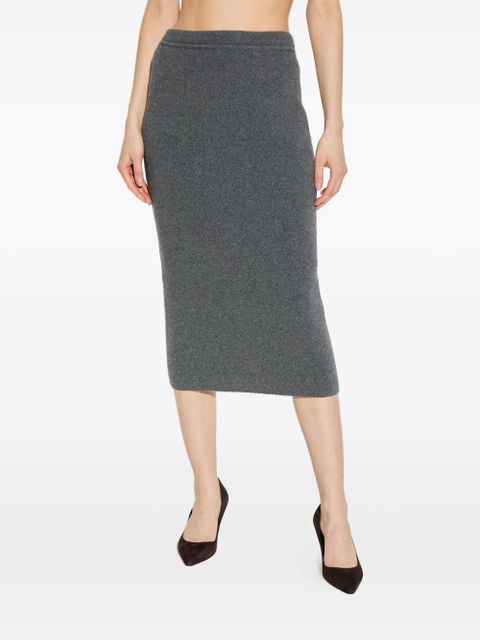 TOM FORD ribbed cashmere skirt - Grey - zdjęcie produktu nr 2