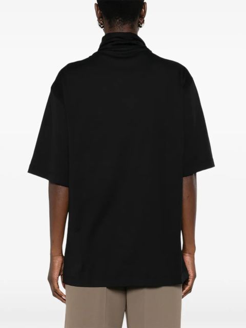 LEMAIRE short-sleeve top - Black