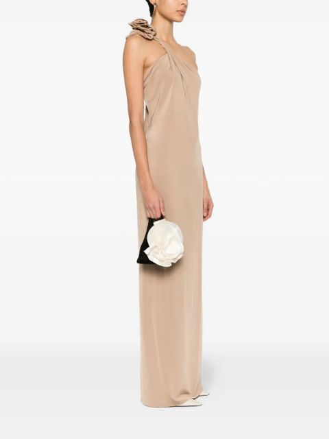 Magda Butrym ruffled woven tote bag - Black - zdjęcie produktu nr 2