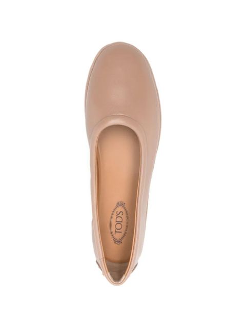 Tod's stud-detail ballet flat - Neutrals