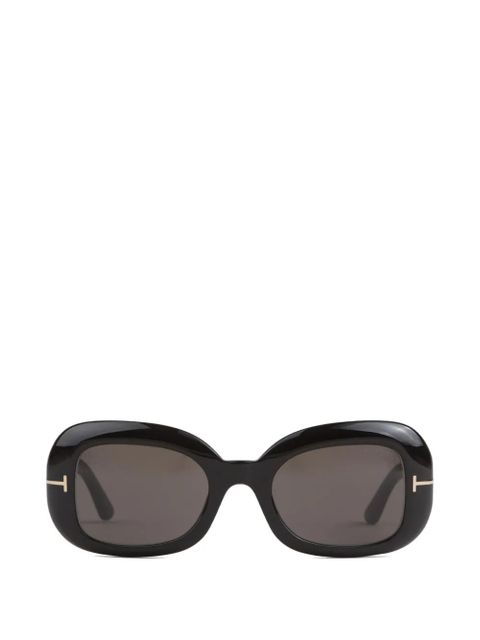 TOM FORD rectangle-frame sunglasses - Black - zdjęcie produktu nr 1